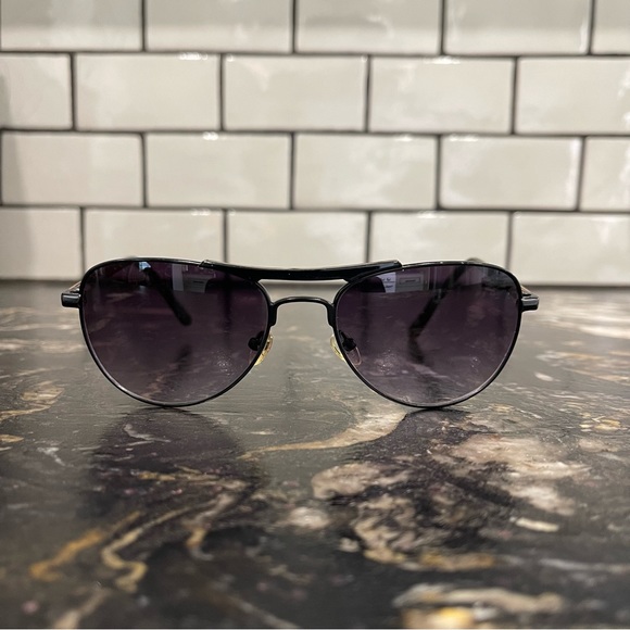 Original Penguin "The Cameron Sun” Black Aviator Sunglasses - Picture 5 of 7